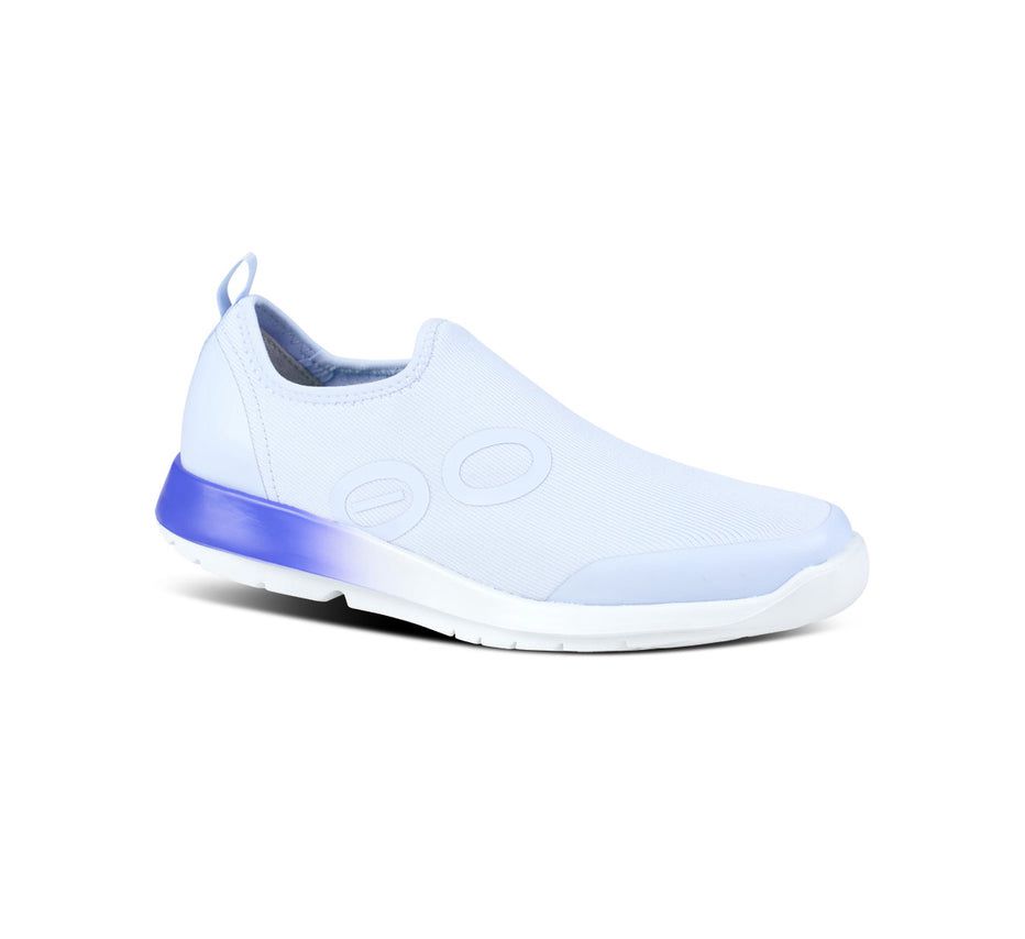 Oofos Women's Oomg Sport Low - Slip On Shoes Light Blue ( RKHWL-9132 )